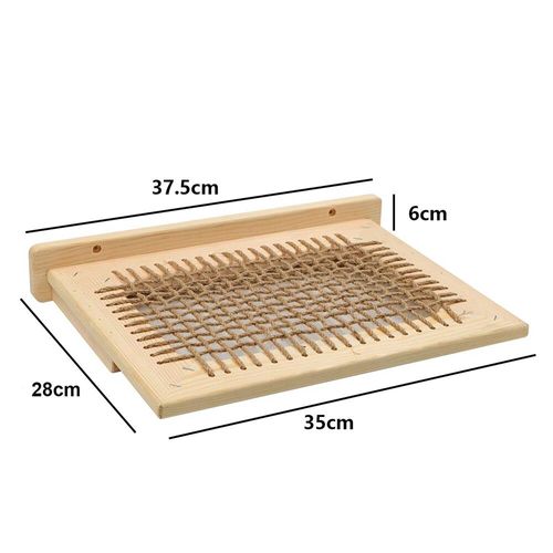Étagère D'escalade En Bois Pour Chats,Perchoirs Pour Chats,Activité,Grattoir D'arbre À Chat,Escaliers,Meubles Muraux - Type Hammock 02