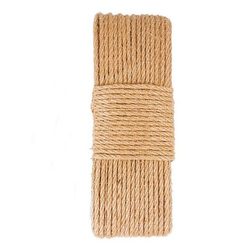 Corde À Gratter En Sisal Naturel Pour Chat,Arbre À Gratter,Griffe De Patte,Protecteur De Meubles,Accessoires De Bricolage,10m - Type 4mm-Jute(10m)