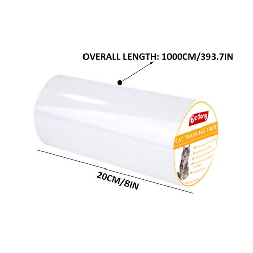 Ruban De Protection Pour Canapé Pour Animaux De Compagnie,Film De Protection Anti-Rayures Pour Chat,Fournitures D'entraînement Pour Animaux De Compagnie,Meubles Sûrs Et Transparents - Type 300 X 20cm
