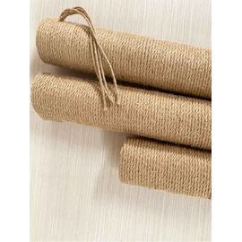 Poteau À Gratter Pour Arbre À Chat,Tour De Bricolage,Cadre D'escalade,Remplacement,Corde En Sisal,Enchevêtrement,Jouet Pour Chaton,Meuble À Gratter - Type Wood Color-1pc 30cm