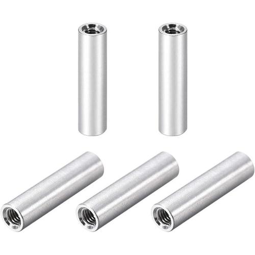 5pcs M3x20mm Rond Aluminium Entretoise Colonne Entretoise Femelle Pour Drone Fpv Quadcopter Course Rc Multirotors Pièces Bricolage