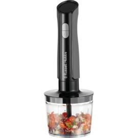 Mixeur plongeant - RUSSEL HOBBS - Desire Matte Charcoal - 500 W - 2 vitesses + Pulse - Noir