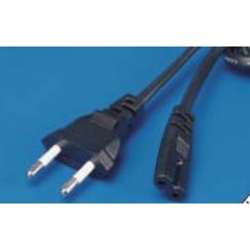 cordon d'alimentation noir fiche AC HQ 1.80 m