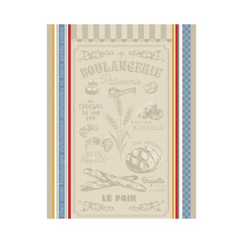Torchon Coton Jacquard Fournil 50x70 Fourniltorchon