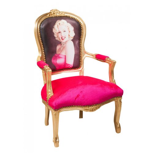 Fauteuil Louis Xvi De Style Français En Hêtre Massif, Entaillé À La Main Assise Et Dos Rembourrés À La Main.