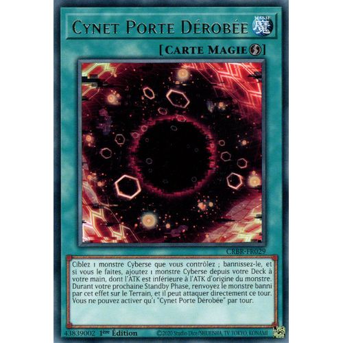 Yu Gi Oh Crbr Fr029 Cynet Porte Dérobée Rare