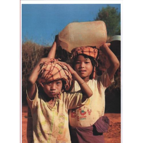 Gravure 21 Cm X 29.50 Cm Portrait D'enfants