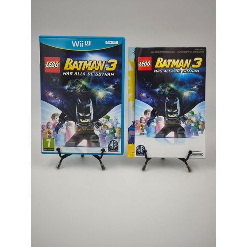 Jeu Nintendo Wii U Lego Batman 3 Más Allá De Gotham (Au Dela Du Gotham) En Boite, Complet (Boite Esp)