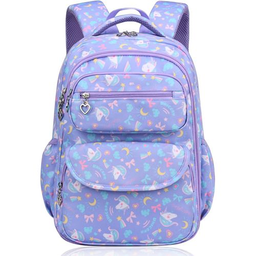 Sac à Dos Enfant Cartable Fille Primaire Imperméable Sac a Dos Garcon Multi Poche Cartables Scolaires au Design Ergonomique Grande Capacité Cartables pour CE1-CE2,CM1-CM2 D'école Étudiants