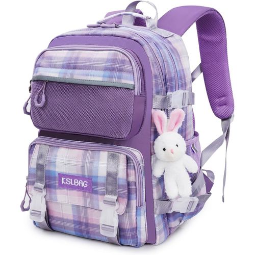 Cartable Fille Primaire Kawaii,Sac à Dos pour Enfant Adolescent 8-16 10 ans,Sac Ecole Imperméable Grande Loisir Mode,Idéal pour L'école et Les Voyages