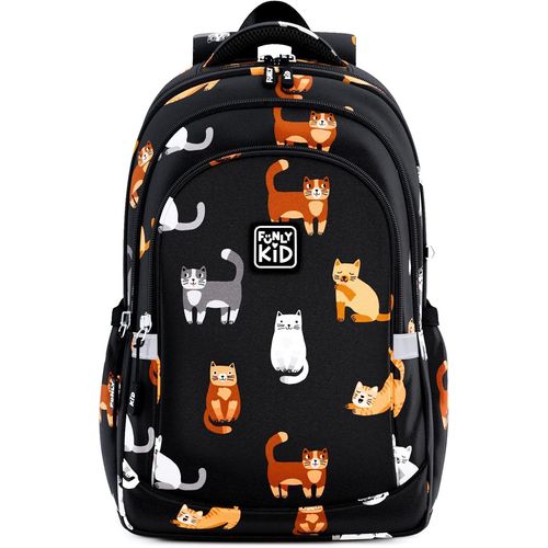 Sac à dos scolaire pour filles-cartable ultra léger,sac à dos pour l'école maternelle,collège et lycée,imperméable aux réflecteurs,cadeau pour enfants et ados