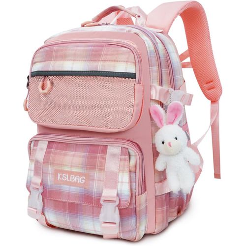 Cartable Fille Primaire Kawaii,Sac à Dos pour Enfant Adolescent 8-16 10 ans,Sac Ecole Imperméable Grande Loisir Mode,Idéal pour L'école et Les Voyages