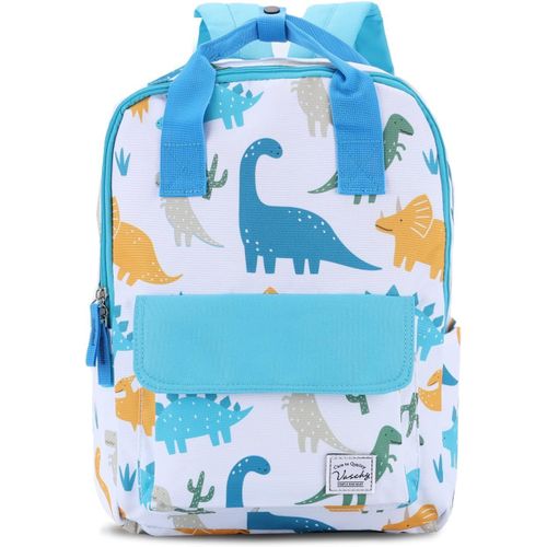 Sac à Dos Enfant Garçons Filles,Mignonne Imperméable Léger Sac a Dos Préscolaire Cartable Scolaire Sacs D'école Maternelle Unique avec Sangle de Poitrine Trousse Dinosaure
