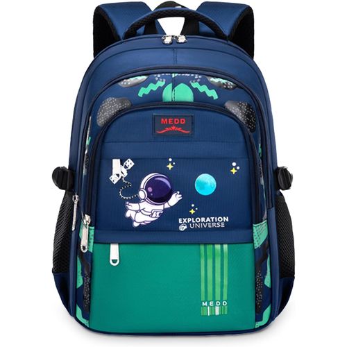 Sac à Dos pour Enfant Cartable Garçon Primaire Sac Ecole Garçon de Grande Capacité et Imperméable,Sac D'école Ergonomique pour Enfants 6 8 10 12ans,Idéal pour l'école ou les Voyages,Vert