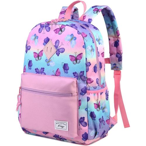 Cartable Fille Garçon Primaire,Sacs à Dos Enfants Fille Garçon 5-7 Ans Imperméable Léger 13,2L pour Maternelle Scolaire Randonnée Voyage Pique-Nique avec Sangle de Poitrine