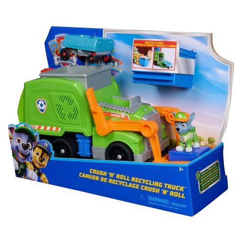 La Pat' Patrouille Camion Crush 'n' Roll Rocky La Pat' Patrouille