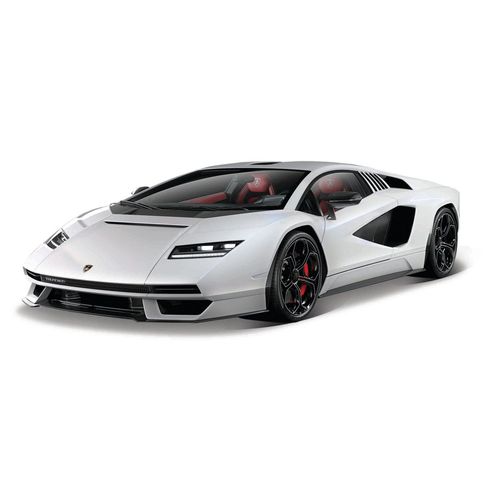 Véhicules Miniatures Die Cast 1/24 Lamborghini Countach Lpi 800-4 - Blanche