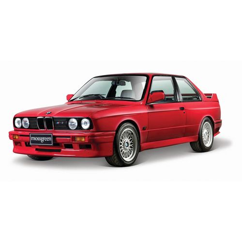 Véhicules Miniatures Die Cast 1/24 Bmw M3 1988 - Rouge