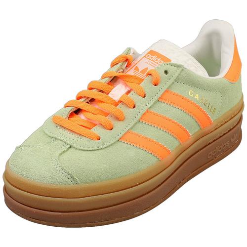 Adidas Gazelle Bold Femme Vert Orange