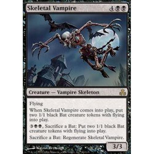 Vampire Squelette  - Magic Mtg - Le Pacte Des Guildes 62 - R