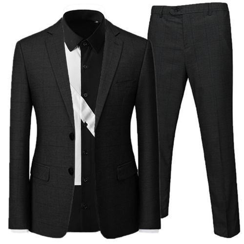 Blazers Décontractés À Carreaux Rayés Pour Hommes,Veste Et Pantalon,Manteau Imbibé,Veste Fjwaistcoat,Boutique D'affaires Britannique,Glac,Nouvelle Mode,2023