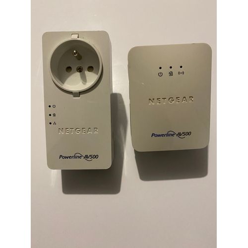 NETGEAR Powerline XWN5001 - Adaptateur CPL - HomePlug AV (HPAV) - 802.11b/g/n - Branchement mural