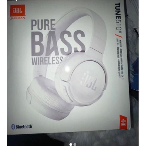 Casque JBL Tune 510 BT Blanc