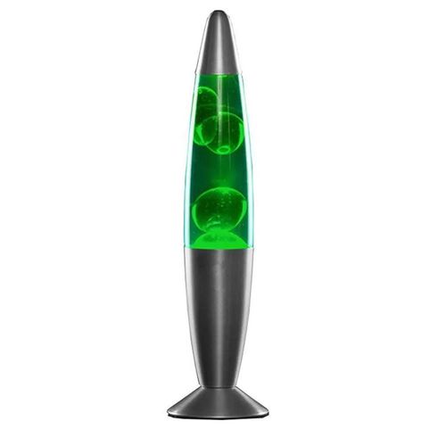 Lampe À Lave Vert Magma Fusée Vintage Année 70 + Ampoule De Rechange - Straße Tech ®