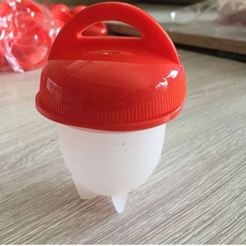 Oeufs à la coque en silicone antiadhésif,cuiseur René de cuisine,pocheuses René cuits à la vapeur,accessoires de cuisine,outils cadeaux - Type 1 piece