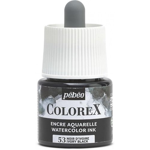 Pébéo Colorex 45ml Noir D'ivoire