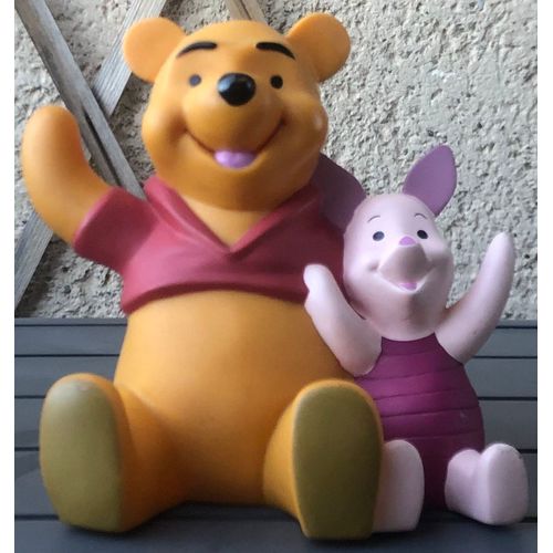 Tirelire Winnie L'ourson Et Porcinet, Walt Disney, Dessin Animé, Figurine
