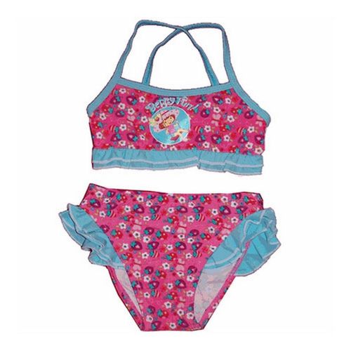 Maillot 2 Pièces Rose Et Bleu Charlotte Aux Fraises