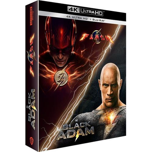 Black Adam + The Flash - 4k Ultra Hd + Blu-Ray