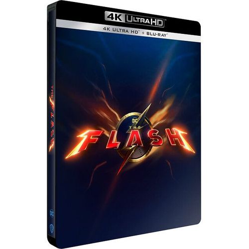 The Flash - 4k Ultra Hd + Blu-Ray - Édition Boîtier Steelbook