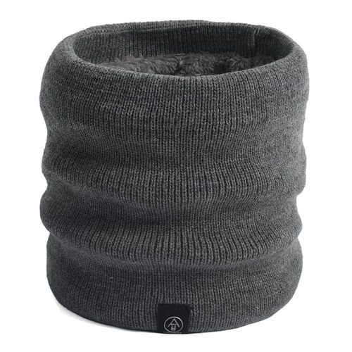 Écharpe À Col En Laine Épaissie Pour Hommes Et Femmes,Écharpe Unisexe,Anneau De Cou Chaud,Cachemire Solide,Mode Hivernale,2024
