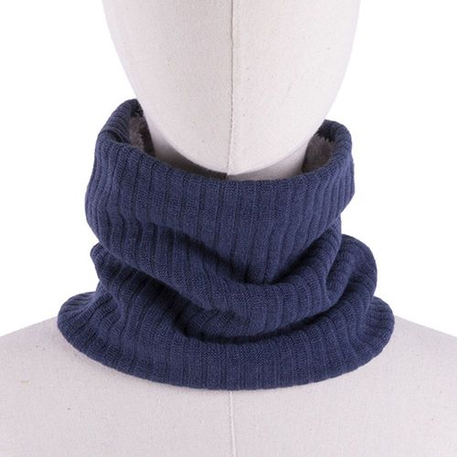 Écharpe À Col En Laine Épaissie Pour Hommes Et Femmes,Écharpe Unisexe,Anneau De Cou Chaud,Cachemire Solide,Mode Hivernale,2024