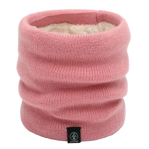 Écharpe À Col En Laine Épaissie Pour Hommes Et Femmes,Écharpe Unisexe,Anneau De Cou Chaud,Cachemire Solide,Mode Hivernale,2024