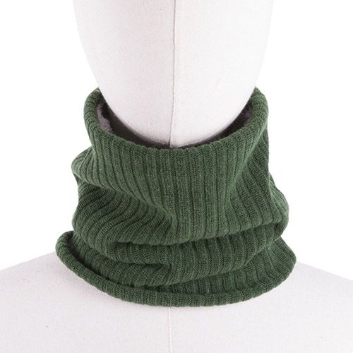 Écharpe À Col En Laine Épaissie Pour Hommes Et Femmes,Écharpe Unisexe,Anneau De Cou Chaud,Cachemire Solide,Mode Hivernale,2024