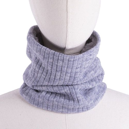 Écharpe À Col En Laine Épaissie Pour Hommes Et Femmes,Écharpe Unisexe,Anneau De Cou Chaud,Cachemire Solide,Mode Hivernale,2024