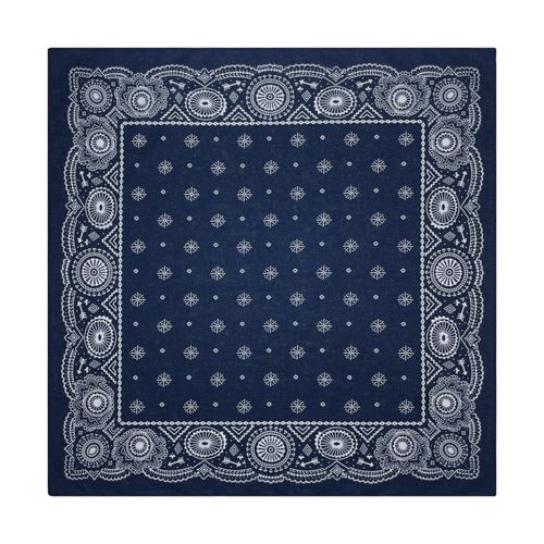 Foulard bandana de style rétro unisexe,écharpe de cou,bandeau de cheveux hip hop,enveloppes de poignet,bandeau de tête carré,vêtements de sport et de sauna,coton,55cm
