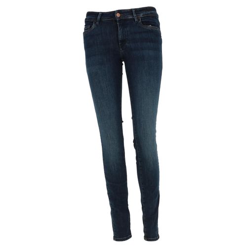 Pantalon Jeans Salsa Wonder Skinny Dark Wash Bleu Moyen