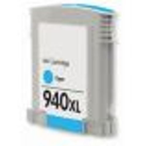 Bureaudeals - Premium HP C4907AE / 940 XXL 28 ml/1810 pages Cartouche d'encre Cyan Compatible pour HP OfficeJet Pro 8000