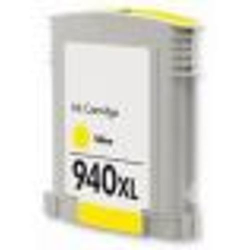 Bureaudeals - Premium HP C4909AE / 940 XXL 28 ml/1810 pages Cartouche d'encre Jaune Compatible pour HP OfficeJet Pro 8000 Wireless,