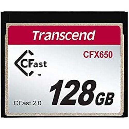 Transcend Carte Mémoire 128 Go CFast 2.0 Classe 10