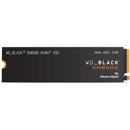 SN850X SSD 4 To, Disque SSD interne, Lecture jusqu'à 7300 Mo/s, écriture jusqu'à 6,600 MB/s, Gaming SSD, Haute performance disque de jeu, PCIe Gen 4.0 NVMe, Noir