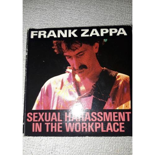 Frank Zappa Sexual Harassment Un The Workplace Mini Disc