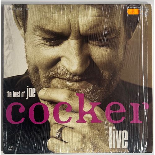 Laserdisc The Best Of Joe Cocker 1992 Pal