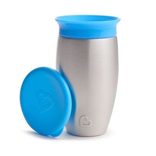 Tasse Miracle 360 Acier 296ml Bleue De Munchkin