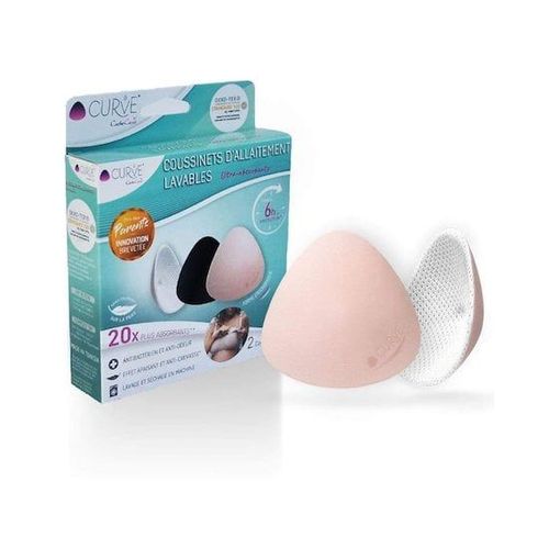 2 Coussinets D'allaitement Essentiel "Slim" De Cache Coeur
