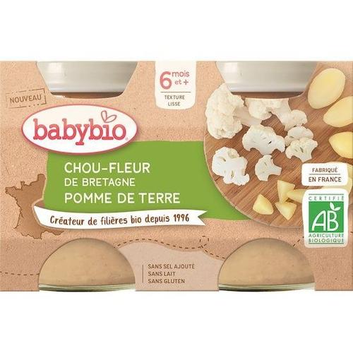 Petit Pot Chou-Fleur De Bretagne Pomme De Terre De Notre Ferme 2 X 130 G De Babybio